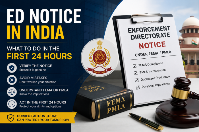 ED Notice in India